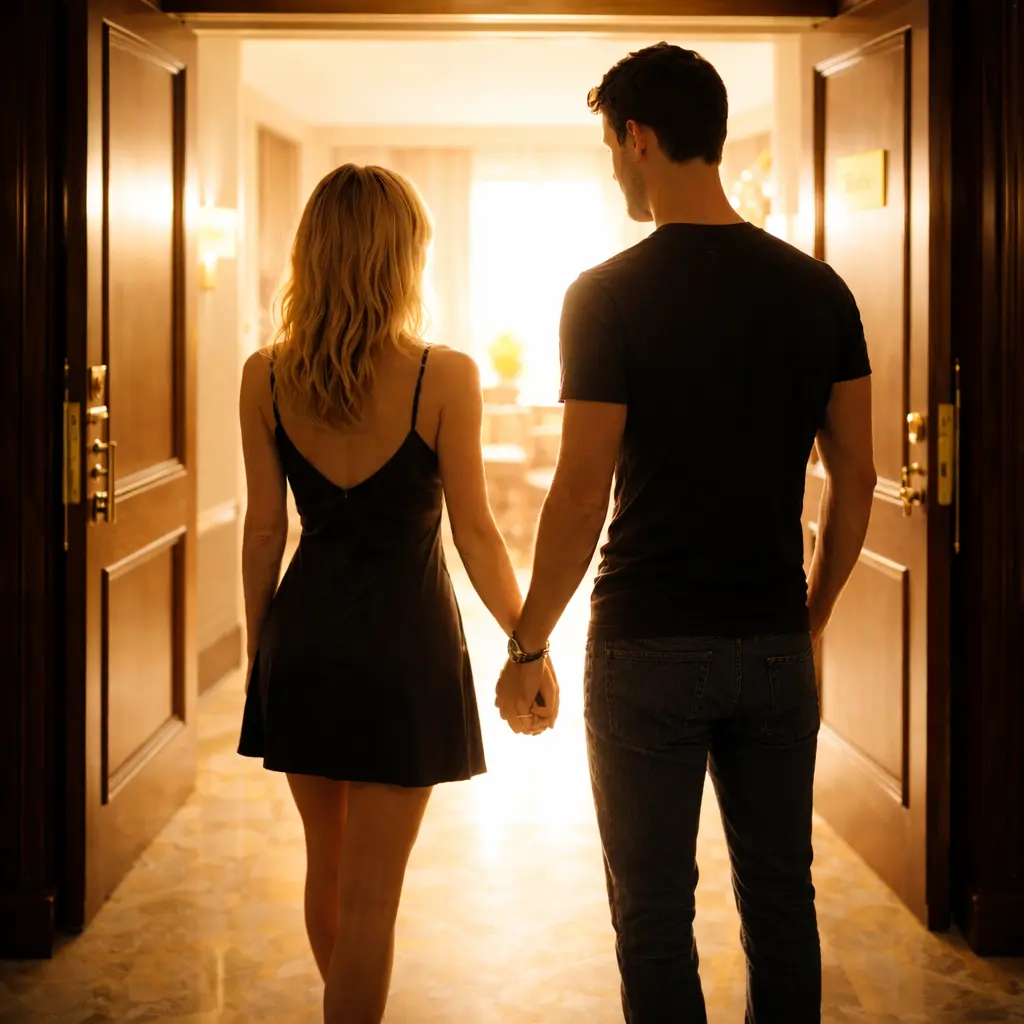 Tippi (54), Tony (64), Lena (22), Jonas (25) - Besprechung der Party