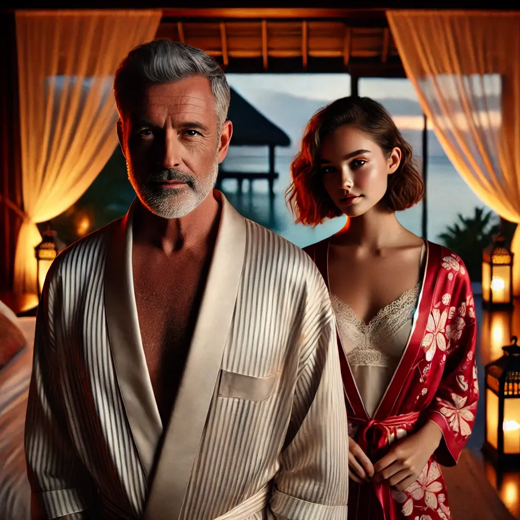 Lucy & Tony – vor dem Bett