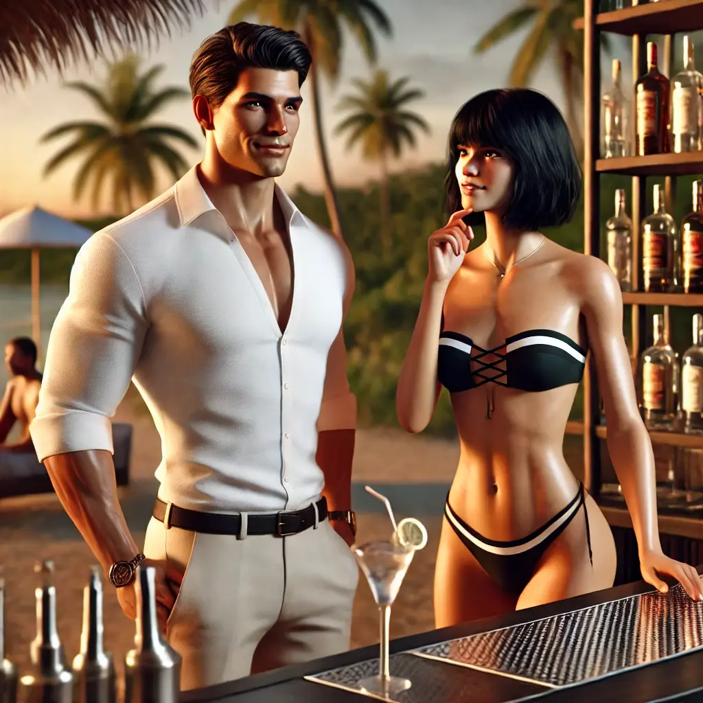 Tippi mit Nino Strandbar