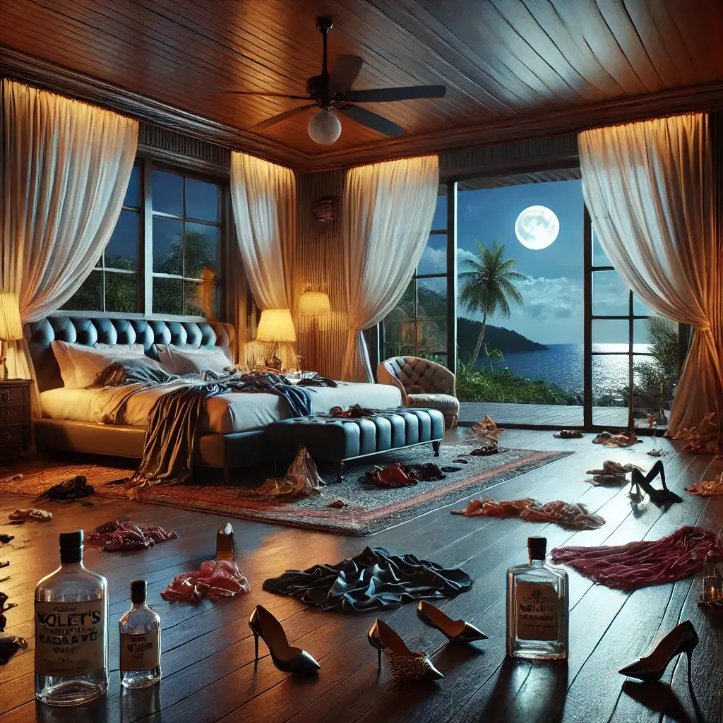 Mustique – Whispering Palms Villa, Bett