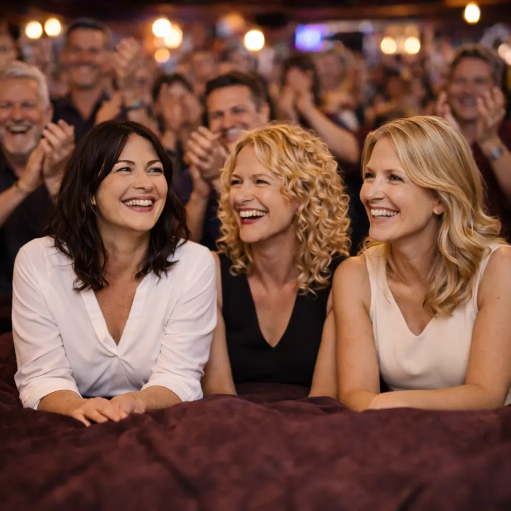 Tippi, Doris mit Frau bekommen Applaus